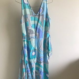 Retro Midi Length Dress